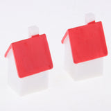 Max 2PCS Mini House Miniature Dollhouse House Garden Accessory Fairy Ornament 5