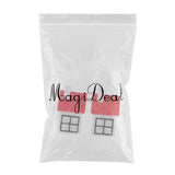 Max 2PCS Mini House Miniature Dollhouse House Garden Accessory Fairy Ornament 5