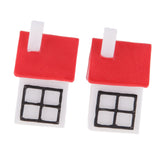 Max 2PCS Mini House Miniature Dollhouse House Garden Accessory Fairy Ornament 5