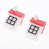 Max 2PCS Mini House Miniature Dollhouse House Garden Accessory Fairy Ornament 6