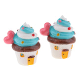 Max Mini Landscape Garden Resin Doll House Cake Decorations Toppers Figures 1