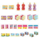Max 2Pcs Cute Miniature Fairy Garden Ornaments Decor DIY Princess Castle A