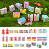 Max 2Pcs Cute Miniature Fairy Garden Ornaments Decor DIY Princess Castle A