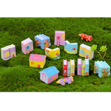 Max 2Pcs Cute Miniature Fairy Garden Ornaments Decor DIY Princess Castle A