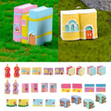 Max 2Pcs Cute Miniature Fairy Garden Ornaments Decor DIY Princess Castle A
