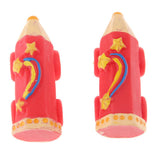 Max 2Pcs Cute Miniature Fairy Garden Ornaments Decor DIY Pencil Car A