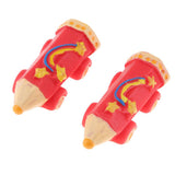 Max 2Pcs Cute Miniature Fairy Garden Ornaments Decor DIY Pencil Car A