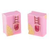 Max 2Pcs Cute Miniature Fairy Garden Ornaments Decor DIY European Villas A
