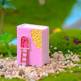 Max 2Pcs Cute Miniature Fairy Garden Ornaments Decor DIY European Villas A