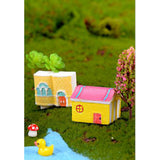 Max 2Pcs Cute Miniature Fairy Garden Ornaments Decor DIY Warm House A