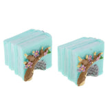 Max 2Pcs Cute Miniature Fairy Garden Ornaments Decor DIY Cherry Tree House B