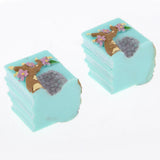 Max 2Pcs Cute Miniature Fairy Garden Ornaments Decor DIY Cherry Tree House B