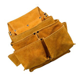 Max Multi Pocket Electrician DUTY Waist Tool Belt Bag DIY Pouch Carpenter-Yellow