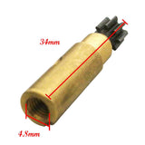 Maxbell Oil Pump Fuel Line Worm Gear Filter Fits for Stihl 017 018 MS170 MS180 Chainsaw Replacement Parts
