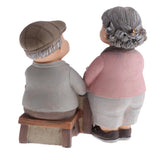 Max Lover Couple Fairy Doll House Miniatures Landscape Drinking Tea