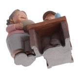 Max Lover Couple Fairy Doll House Miniatures Landscape Drinking Tea