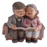 Max Lover Couple Fairy Doll House Miniatures Landscape Looking at the Photo