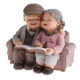 Max Lover Couple Fairy Doll House Miniatures Landscape Looking at the Photo
