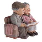 Max Lover Couple Fairy Doll House Miniatures Landscape Looking at the Photo