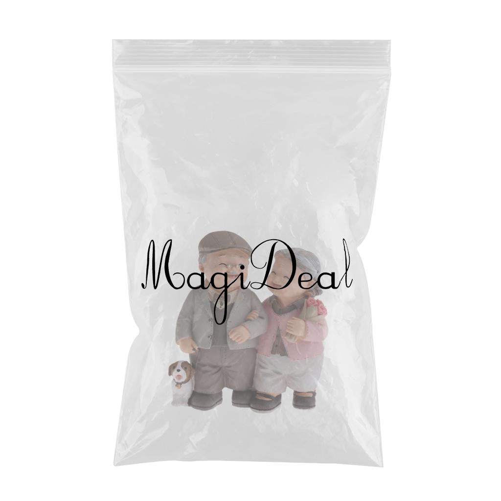 Max Lover Couple Fairy Doll House Miniatures Landscape Leading Dog