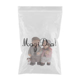 Max Lover Couple Fairy Doll House Miniatures Landscape Leading Dog