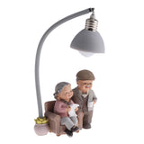 Max Lover Couple Fairy Doll House Miniatures Landscape Reading Book