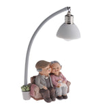 Max Lover Couple Fairy Doll House Miniatures Landscape With a Cat