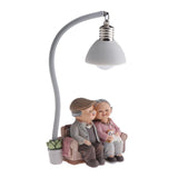 Max Lover Couple Fairy Doll House Miniatures Landscape With a Cat