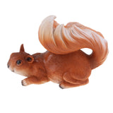 Max Cute Mini Realistic Squirrel Figure Home Tabletop Garden Yard Lawn Decor
