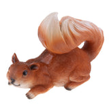 Max Cute Mini Realistic Squirrel Figure Home Tabletop Garden Yard Lawn Decor
