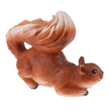 Max Cute Mini Realistic Squirrel Figure Home Tabletop Garden Yard Lawn Decor