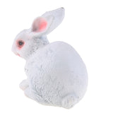 Max Resin Rabbit Garden Fairy Ornament Flower Plant Pot Garden Home Decor C