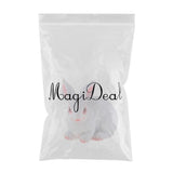 Max Resin Rabbit Garden Fairy Ornament Flower Plant Pot Garden Home Decor C