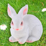 Max Resin Rabbit Garden Fairy Ornament Flower Plant Pot Garden Home Decor C