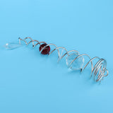 Max 7.5Crystal Spiral Twister Wind Twister Spinner for Indoor Outdoor Use Red