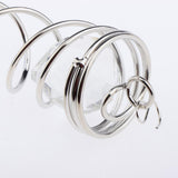 Max 7.5Crystal Spiral Twister Wind Twister Spinner for Indoor Outdoor Use Blue