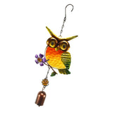 Max Metal Wind Chime Owl Wind Chimes Garden Home Outdoor Decor Suncatcher Gift B