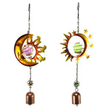 Max Metal Wind Spinner Hanging Garden Wind Spinner 3D Twisting Decor Yard Sun