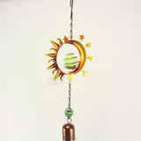 Max Metal Wind Spinner Hanging Garden Wind Spinner 3D Twisting Decor Yard Sun