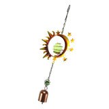 Max Metal Wind Spinner Hanging Garden Wind Spinner 3D Twisting Decor Yard Sun