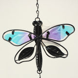 Max Metal Iron Iron Wind Chime Tube Ornament Yard Garden Hanging Decor Blue