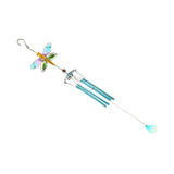 Max Metal Iron Iron Wind Chime Tube Ornament Yard Garden Hanging Decor Blue