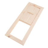 Max Cedar Sauna Air Ventilation Panel, 13x5.1inch, Sauna Accessories