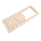 Max Cedar Sauna Air Ventilation Panel, 13x5.1inch, Sauna Accessories