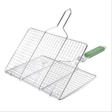Max Stainless Steel BBQ Barbecue Grilling Basket Vegetables Grilling Net