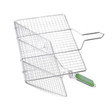 Max Stainless Steel BBQ Barbecue Grilling Basket Vegetables Grilling Net
