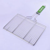 Max Stainless Steel BBQ Barbecue Grilling Basket Vegetables Grilling Net