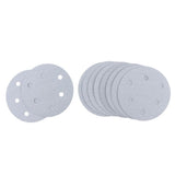 Max 10x Sand Disk Polish Grind Pad White Sandpaper Sheet Replacement 5" 600Grit