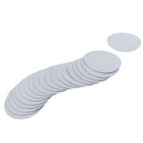 Max 20pcs Sand Disk Polish Grind Pad White Sandpaper Sheet Replacement 400Grit