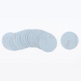 Max 20pcs Sand Disk Polish Grind Pad White Sandpaper Sheet Replacement 400Grit